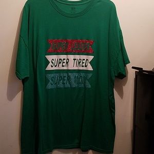 Womens Graphic Glitter Tshirt